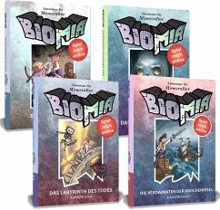 BIOMIA Collection - 4 Abenteuerromane für Minecrafter - Mehnert, Achim;Thon, Frank