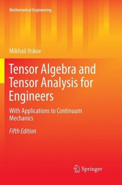 Tensor Algebra and Tensor Analysis for Engineers - Itskov, Mikhail