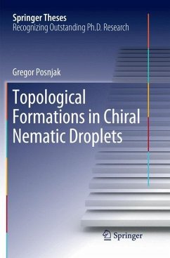 Topological Formations in Chiral Nematic Droplets - Posnjak, Gregor