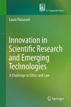 Innovation in Scientific Research and Emerging Technologies (eBook, PDF) - Palazzani, Laura