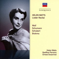 Helen Watts: Liedrecital - Watts/Parsons/Ansermet/Halsey/Tunnard/Aronowitz/+