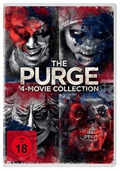 The Purge - 4-Movie-Collection DVD-Box - Ethan Hawke,Lena Headey,Adelaide Kane