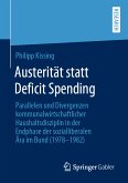 Austerität statt Deficit Spending (eBook, PDF)