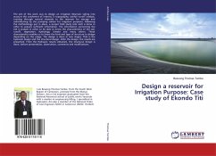 Design a reservoir for Irrigation Purpose: Case study of Ekondo Titi