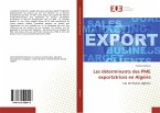 Les déterminants des PME exportatrices en Algérie