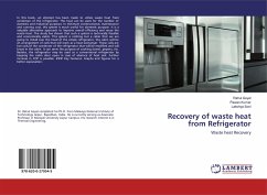 Recovery of waste heat from Refrigerator