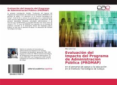 Evaluación del Impacto del Programa de Administración Pública (PROMAP)