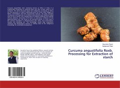 Curcuma angustifolia Roxb. Processing for Extraction of starch