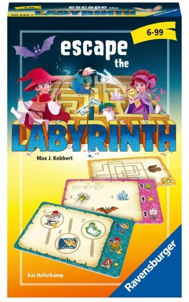 Ravensburger 20543 - Escape the Labyrinth, Mitbringspiel