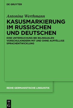 Kasusmarkierung im Russischen und Deutschen - Werthmann, Antonina