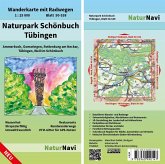 NaturNavi Wanderkarte mit Radwegen Naturpark Schönbuch - Tübingen