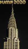 Trump-2020 iconic Chrysler Building Sir Michael writing Drawing Journal.