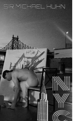 Sir Michael Huhn Self portrait Nude Drawing Journal - Huhn, Michael