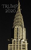 Trump-2020 Gold NYC Chrysler Building writing Drawing Journal.