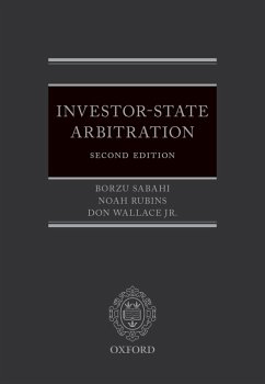 Investor-State Arbitration (eBook, PDF) - Sabahi, Borzu; Rubins, Noah; Wallace, Jr.