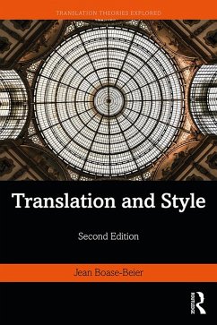 Translation and Style (eBook, ePUB) - Boase-Beier, Jean