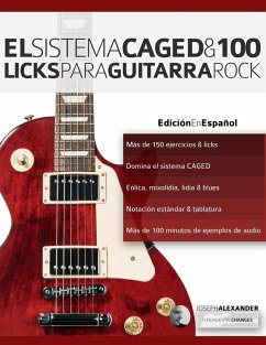 Cover El sistema CAGED y 100 licks para guitarra rock