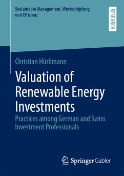 Valuation of Renewable Energy Investments (eBook, PDF) - Hürlimann, Christian
