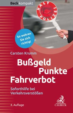 Bußgeld, Punkte, Fahrverbot (eBook, ePUB) - Krumm, Carsten