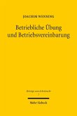 Betriebliche Übung und Betriebsvereinbarung (eBook, PDF)