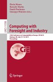 Computing with Foresight and Industry (eBook, PDF)