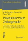 Individuumsbezogene Zeitbudgetstudie (eBook, PDF)