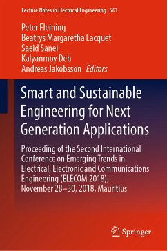 Smart and Sustainable Engineering for Next Generation Applications (eBook, PDF)