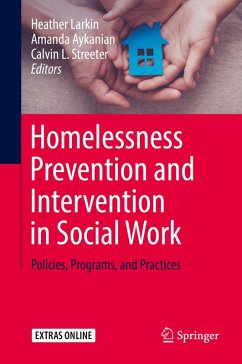 Homelessness Prevention and Intervention in Social Work (eBook, PDF)