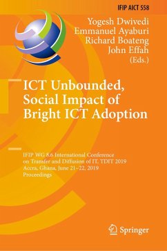 Cover ICT Unbounded, Social Impact of Bright ICT Adoption (eBook, PDF)