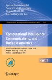 Computational Intelligence, Communications, and Business Analytics (eBook, PDF)