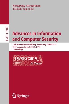 Cover Advances in Information and Computer Security (eBook, PDF)