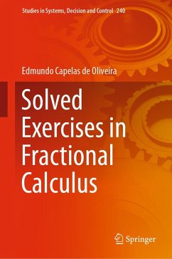 Solved Exercises in Fractional Calculus (eBook, PDF) - Capelas De Oliveira, Edmundo