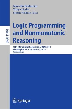 Cover Logic Programming and Nonmonotonic Reasoning (eBook, PDF)