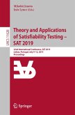 Theory and Applications of Satisfiability Testing - SAT 2019 (eBook, PDF)