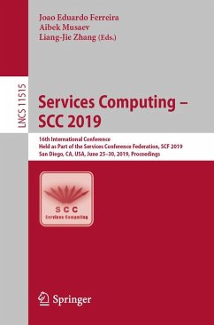 Services Computing - SCC 2019 (eBook, PDF)