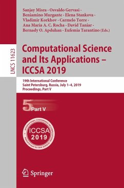 Computational Science and Its Applications - ICCSA 2019 (eBook, PDF)