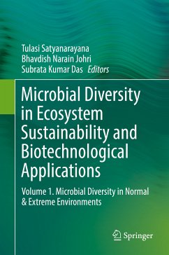 Microbial Diversity in Ecosystem Sustainability and Biotechnological Applications (eBook, PDF)