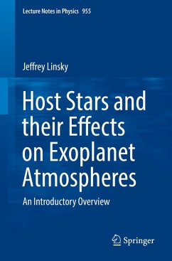 Host Stars and their Effects on Exoplanet Atmospheres (eBook, PDF) - Linsky, Jeffrey