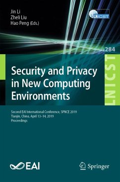 Cover Security and Privacy in New Computing Environments (eBook, PDF)