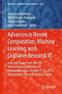 Advances in Neural Computation, Machine Learning, and Cognitive Research III (eBook, PDF)