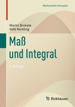 Maß und Integral (eBook, PDF) - Brokate, Martin; Kersting, Götz