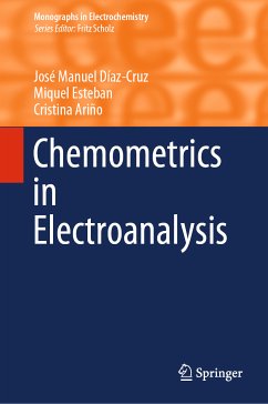 Chemometrics in Electroanalysis (eBook, PDF) - Díaz-Cruz, José Manuel; Esteban, Miquel; Ariño, Cristina