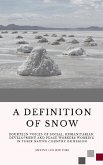 A Definition of Snow (eBook, ePUB)