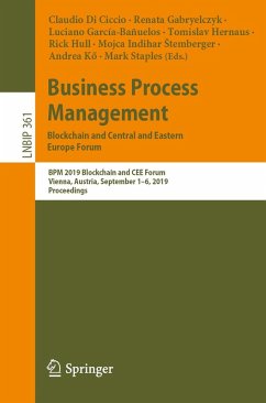 Business Process Management: Blockchain and Central and Eastern Europe Forum (eBook, PDF)