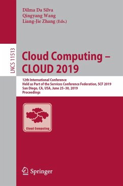 Cloud Computing - CLOUD 2019 (eBook, PDF)