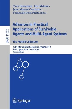 Cover Advances in Practical Applications of Survivable Agents and Multi-Agent Systems: The PAAMS Collection (eBook, PDF)