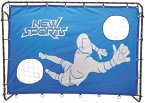 New Sports Fußballtor mit Torwand 213 x 152 x 76 cm