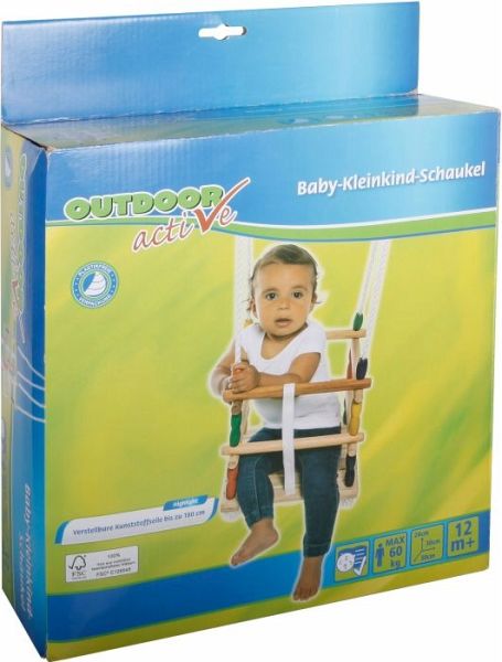 hohe Lehne Ware|Outdoor active Baby-Schaukel Kunststoff VEDES Großhandel GmbH 