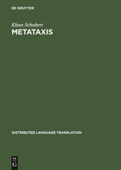 Metataxis - Schubert, Klaus