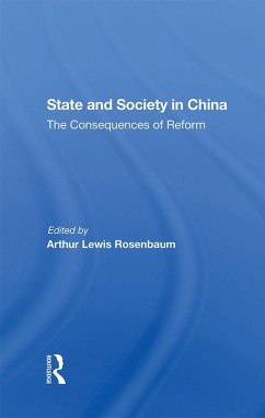 Cover State And Society In China (eBook, ePUB)